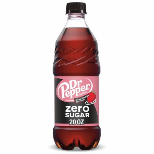Strawberries & Cream Zero Sugar Soda M6